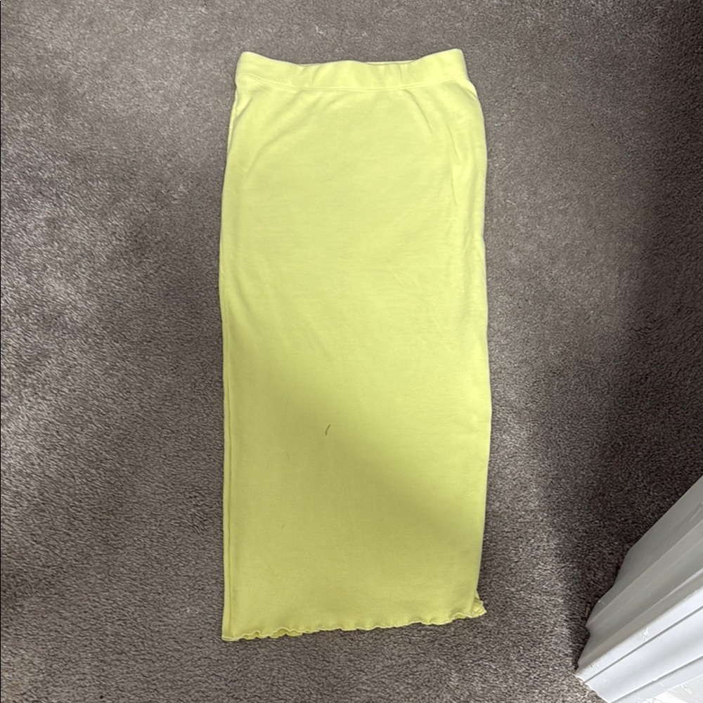 Yellow Women's Skirt